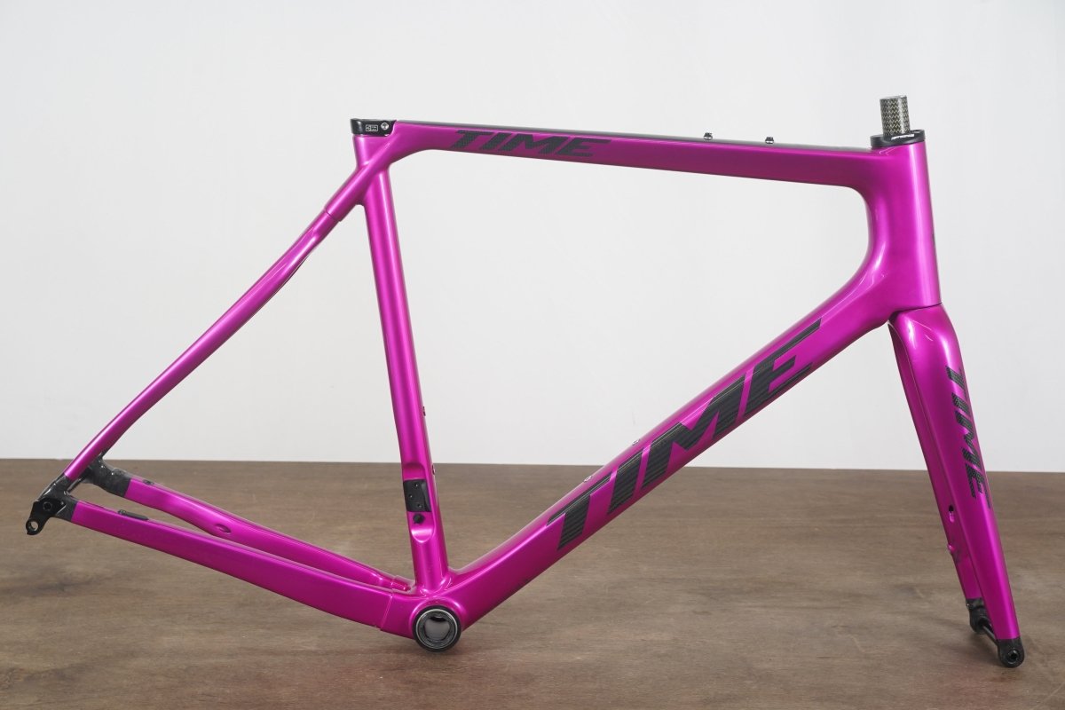 NEW L (Large) Time Alpe d'Huez X Carbon Disc Brake Road Frameset