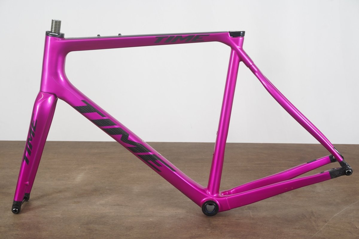 NEW L (Large) Time Alpe d'Huez X Carbon Disc Brake Road Frameset