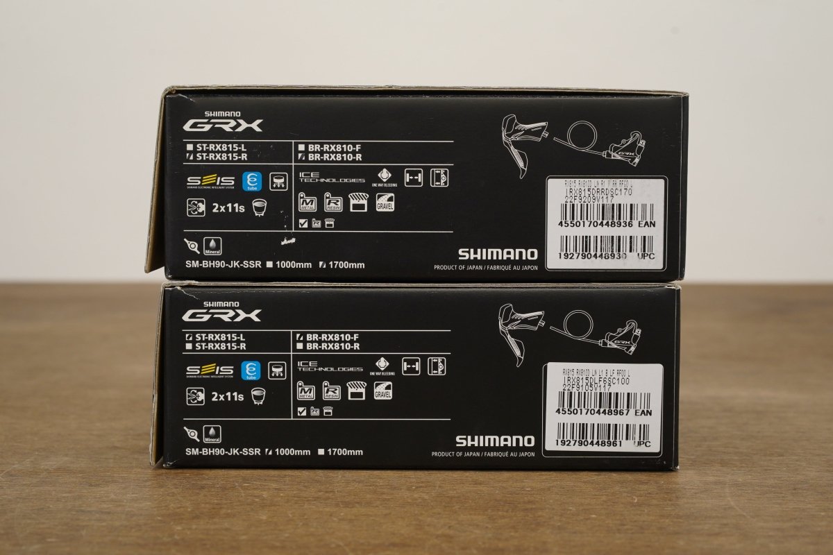 NEW Shimano GRX ST-RX815 Di2 11 Speed Electronic Disc Brake Shifters + Calipers
