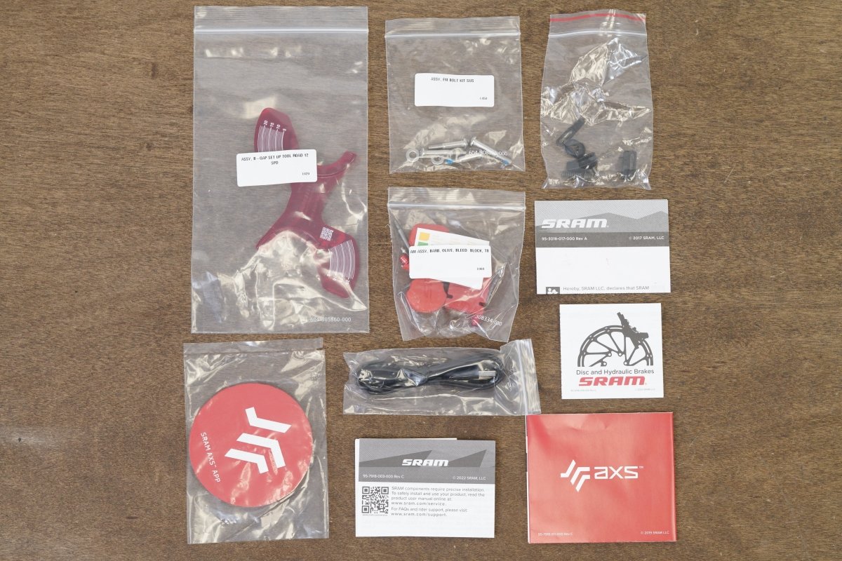 NEW SRAM Force eTap AXS D1 HRD 12 Speed Electronic Hydraulic Disc Groupset