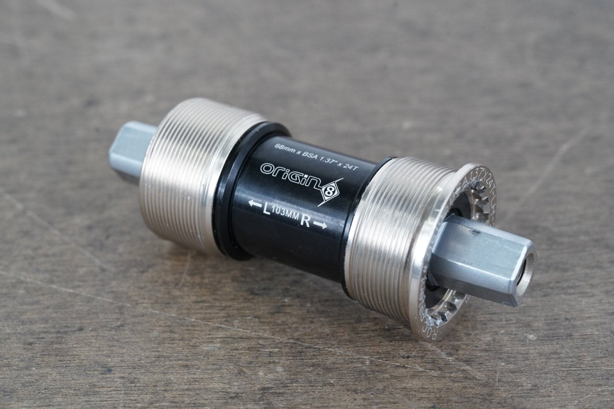 Origin8 103mm 68mm BSA Threaded Square Taper Bottom Bracket 214g