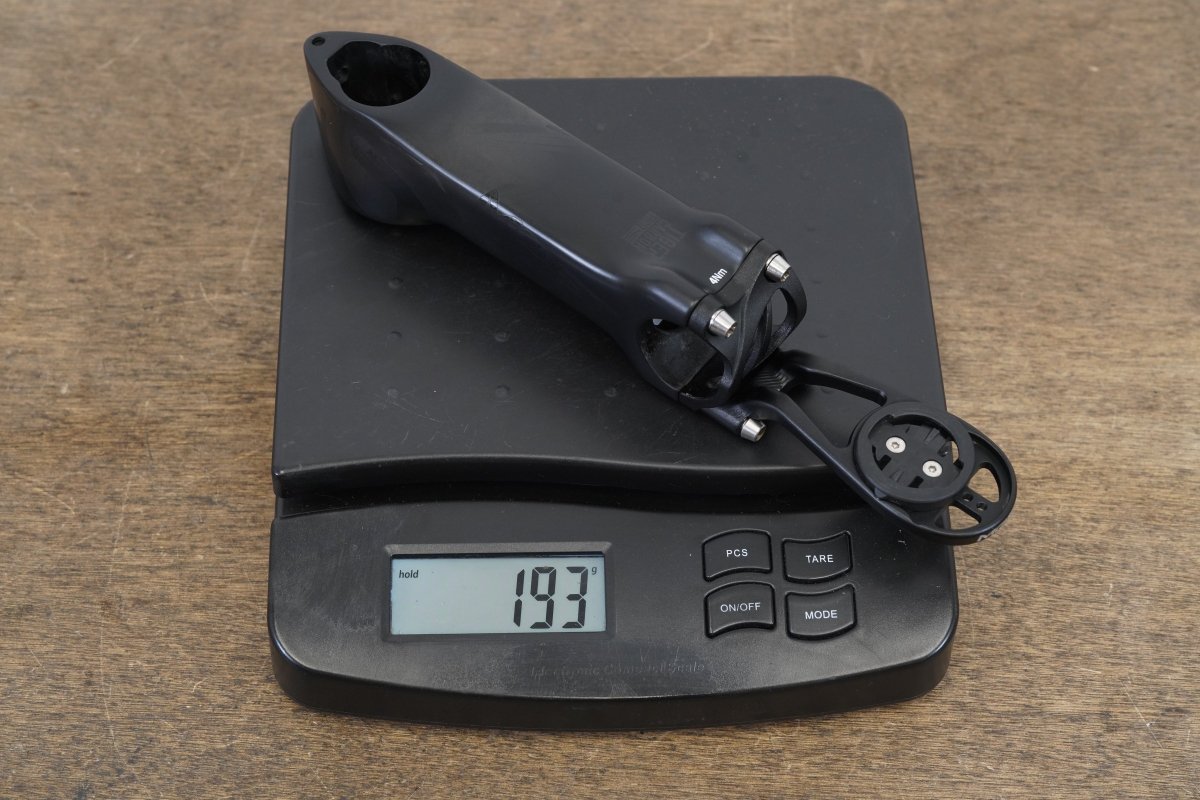 Pinarello Most Tiger 130mm ±8 Degree Carbon Stem + Mount 193g 1 1/8" 31.8mm