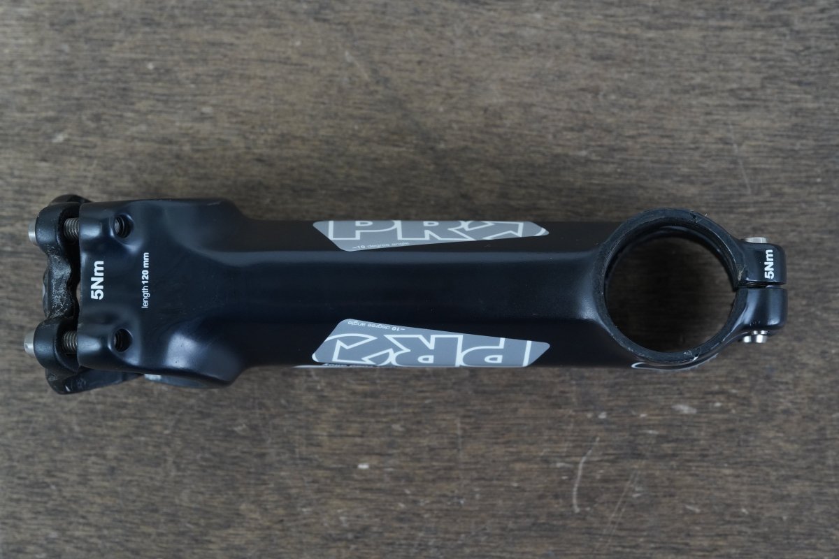 PRO Vibe 120mm -10 Degree UD Carbon Alloy Road Stem 143g 1 1/8" 31.8mm