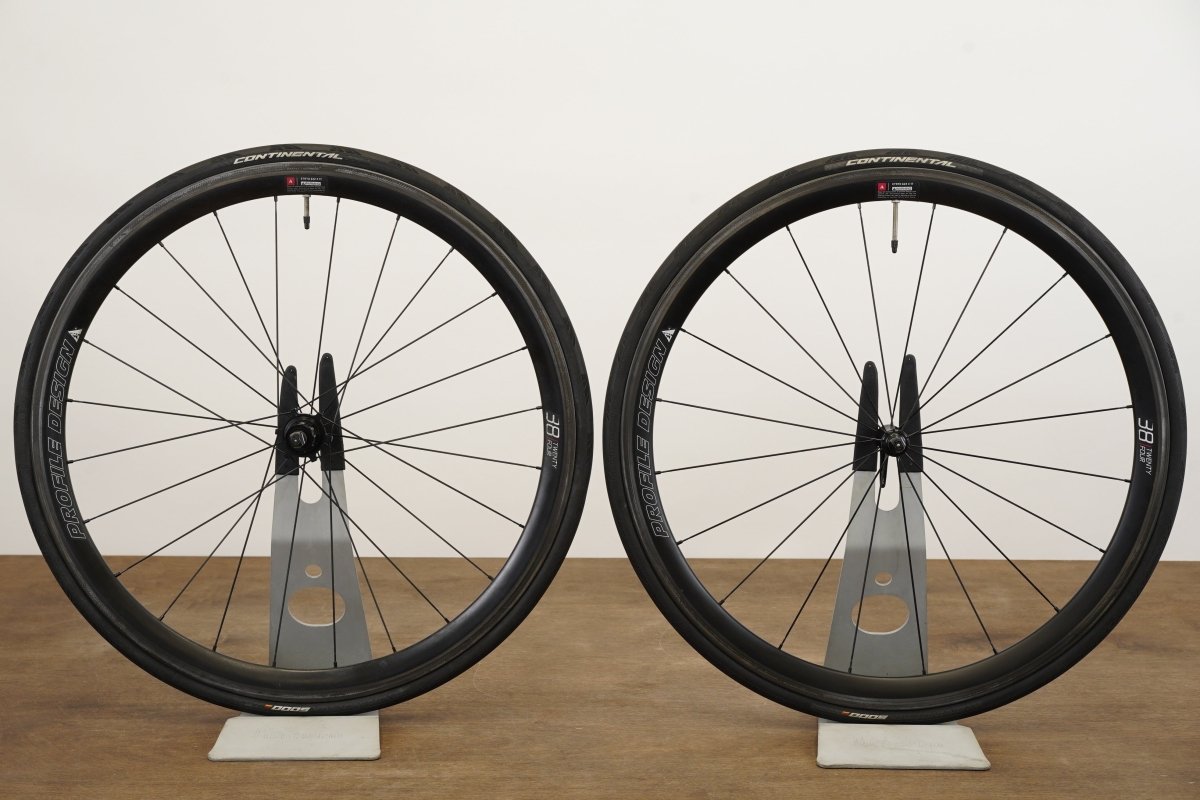 Profile Design 38 Twenty Four Carbon Clincher Rim Brake Wheelset Shimano/SRAM 11