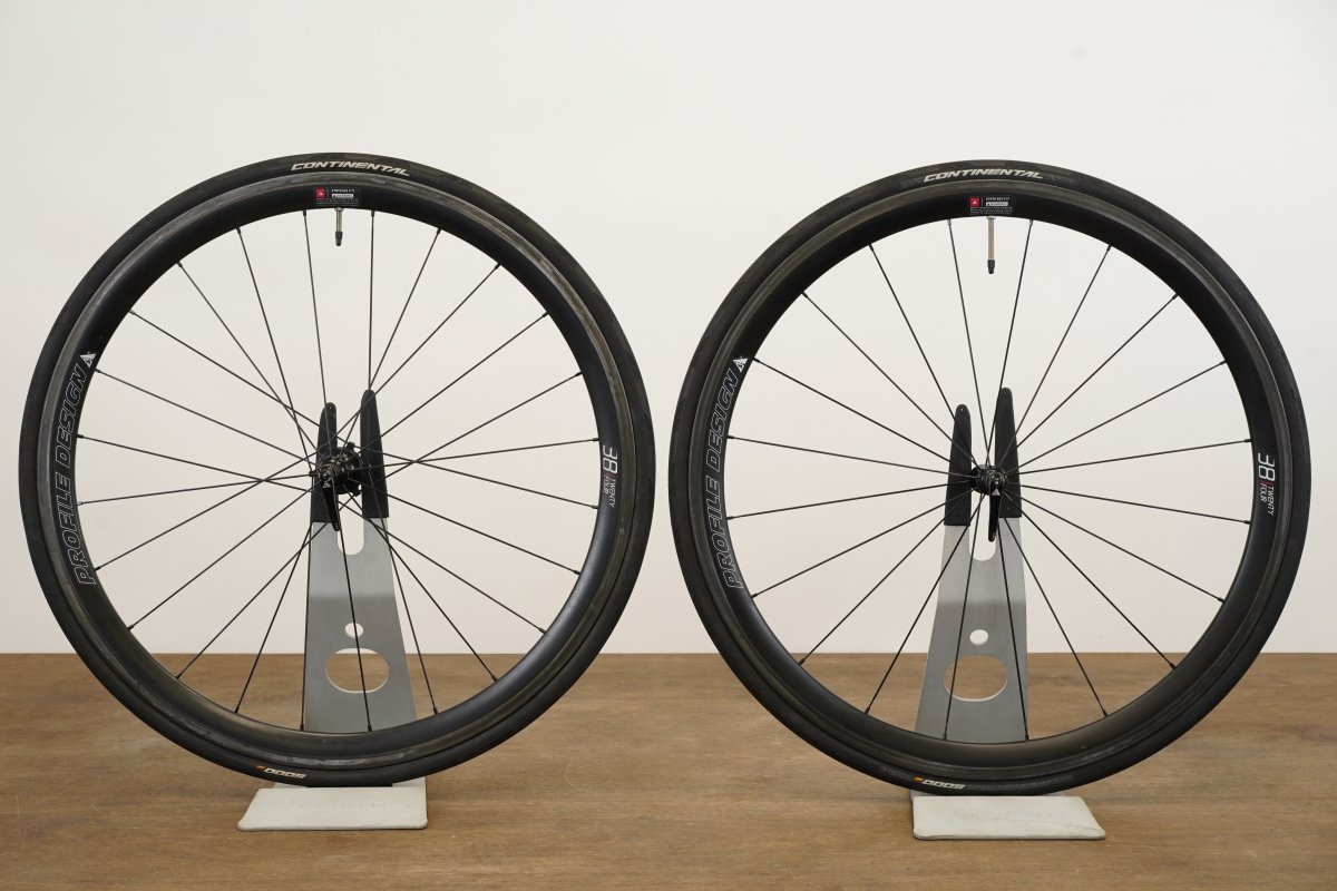 Profile Design 38 Twenty Four Carbon Clincher Rim Brake Wheelset Shimano/SRAM 11
