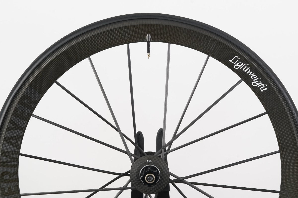 REAR Lightweight Obermayer Gen 5 Carbon Tubular Rim Brake Wheelset 11 Speed