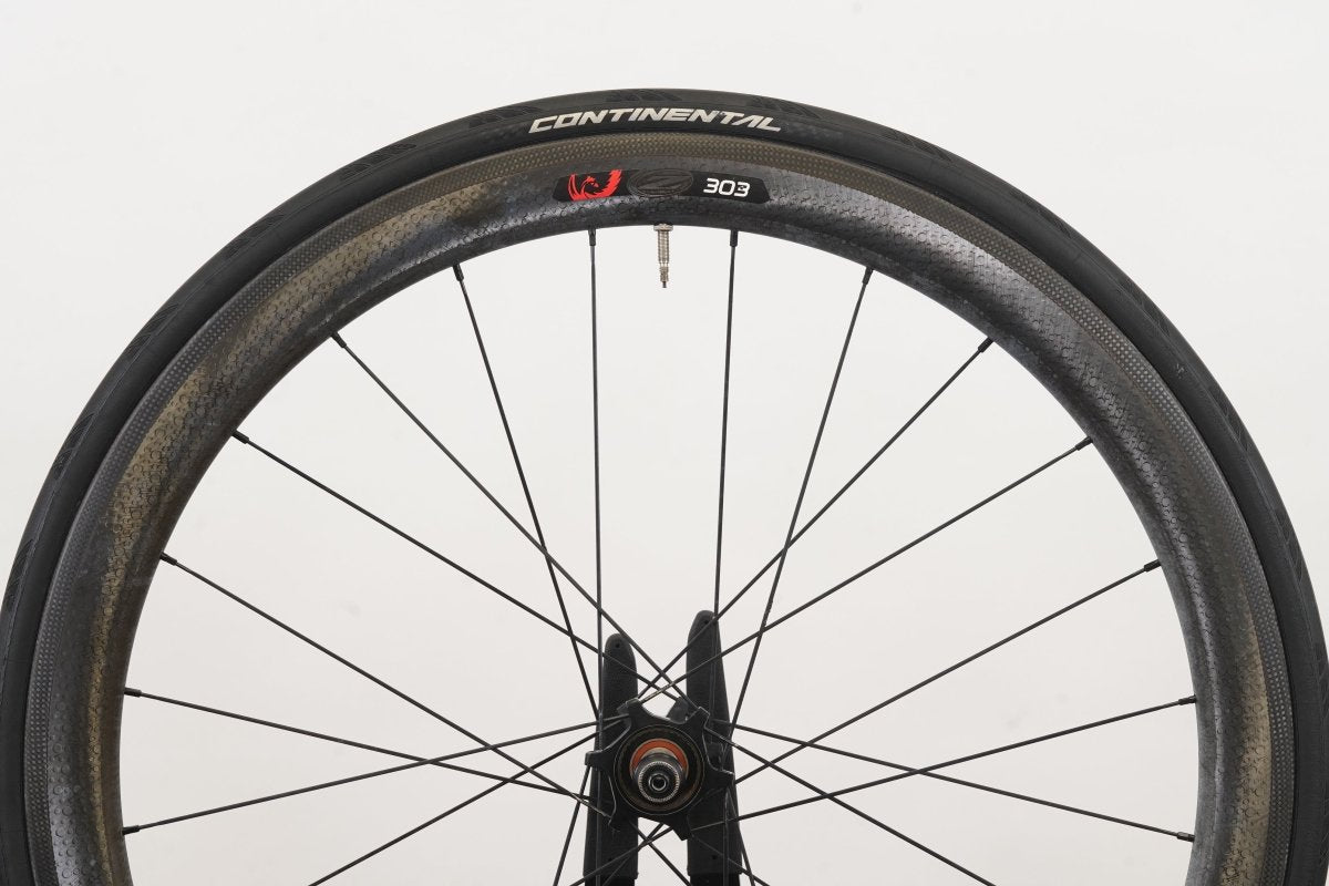 REAR Zipp 303 Firecrest 77/177 Carbon Clincher Rim Brake Wheel *No Freehub*