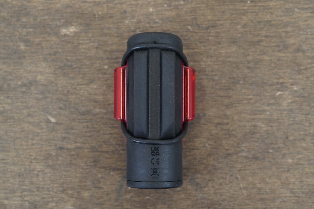 Red Lezyne Strip Pro 400+ USB Led Rear Light + Mount Cycling Road Gravel CX Bike