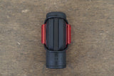 Red Lezyne Strip Pro 400+ USB Led Rear Light + Mount Cycling Road Gravel CX Bike