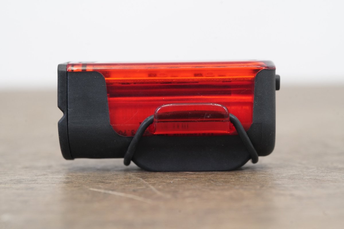 Red Lezyne Strip Pro 400+ USB Led Rear Light + Mount Cycling Road Gravel CX Bike
