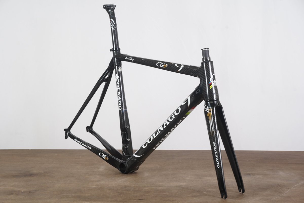 Replica* 54cm Colnago C60 Art Decor Carbon Rim Brake Road Frameset