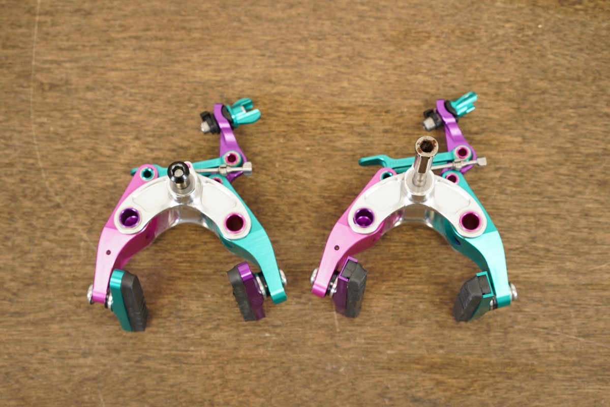 *Replica* eeBrakes G4 Tie Dye Standard Center Mount Rim Brake Road Calipers
