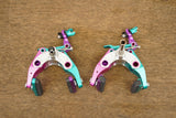 *Replica* eeBrakes G4 Tie Dye Standard Center Mount Rim Brake Road Calipers