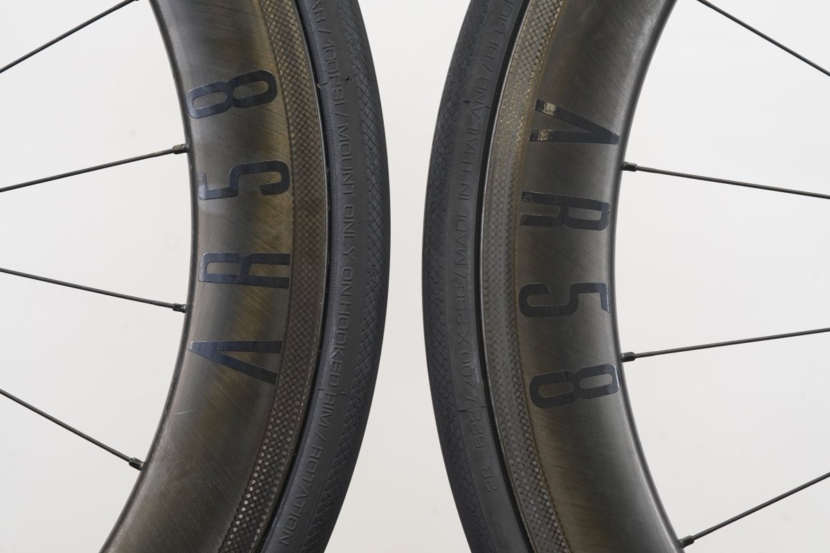 Reynolds AR58 Carbon Tubeless Clincher Rim Brake Wheelset 11 Speed AR 58