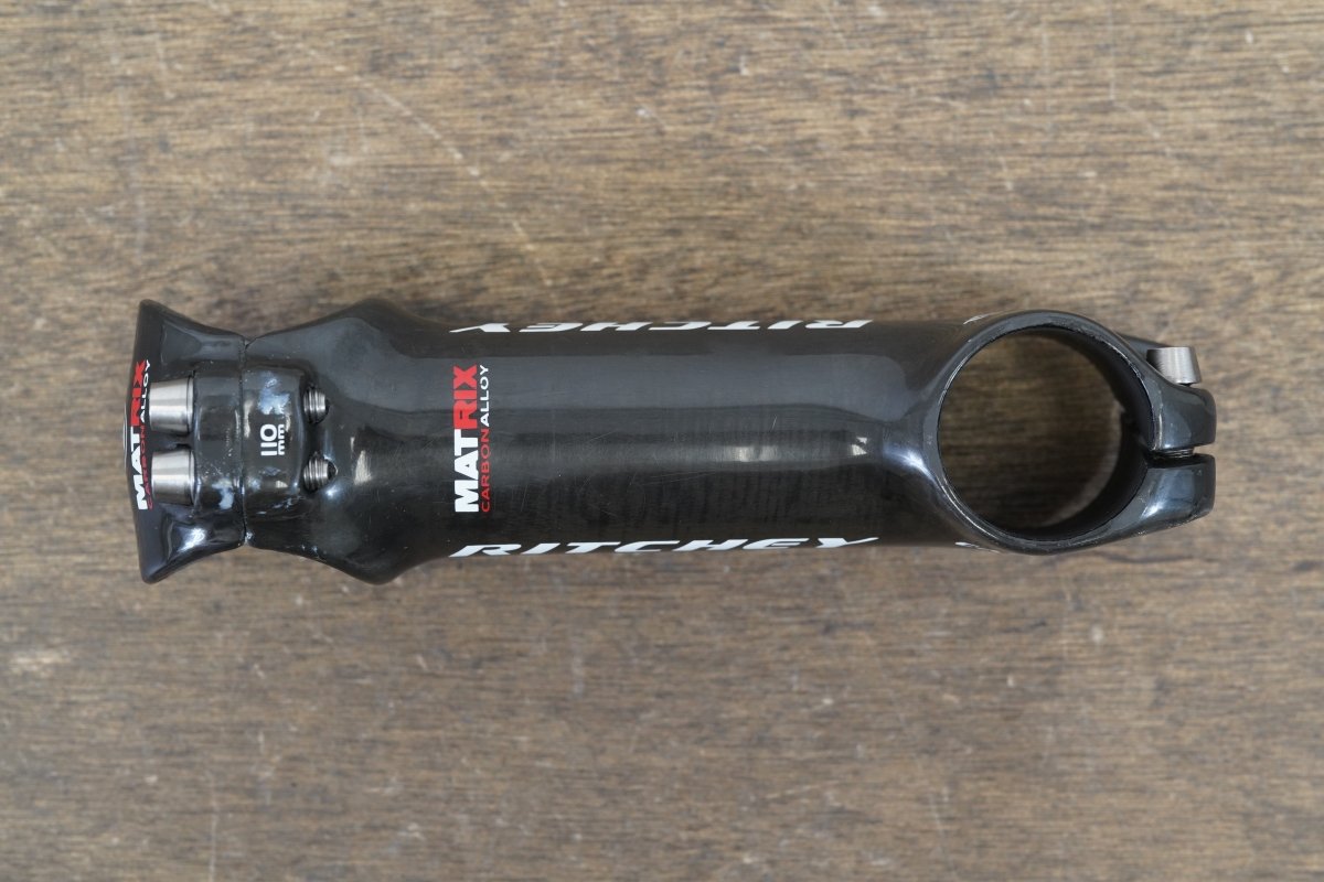 Ritchey WCS 4-Axis 110mm ±6 Degree Carbon Alloy Road Stem 122g 1 1/8" 31.8mm