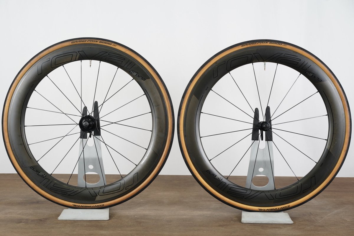 Roval CLX 64 Carbon Tubeless Clincher Rim Brake Wheelset SRAM XDR 12 Speed