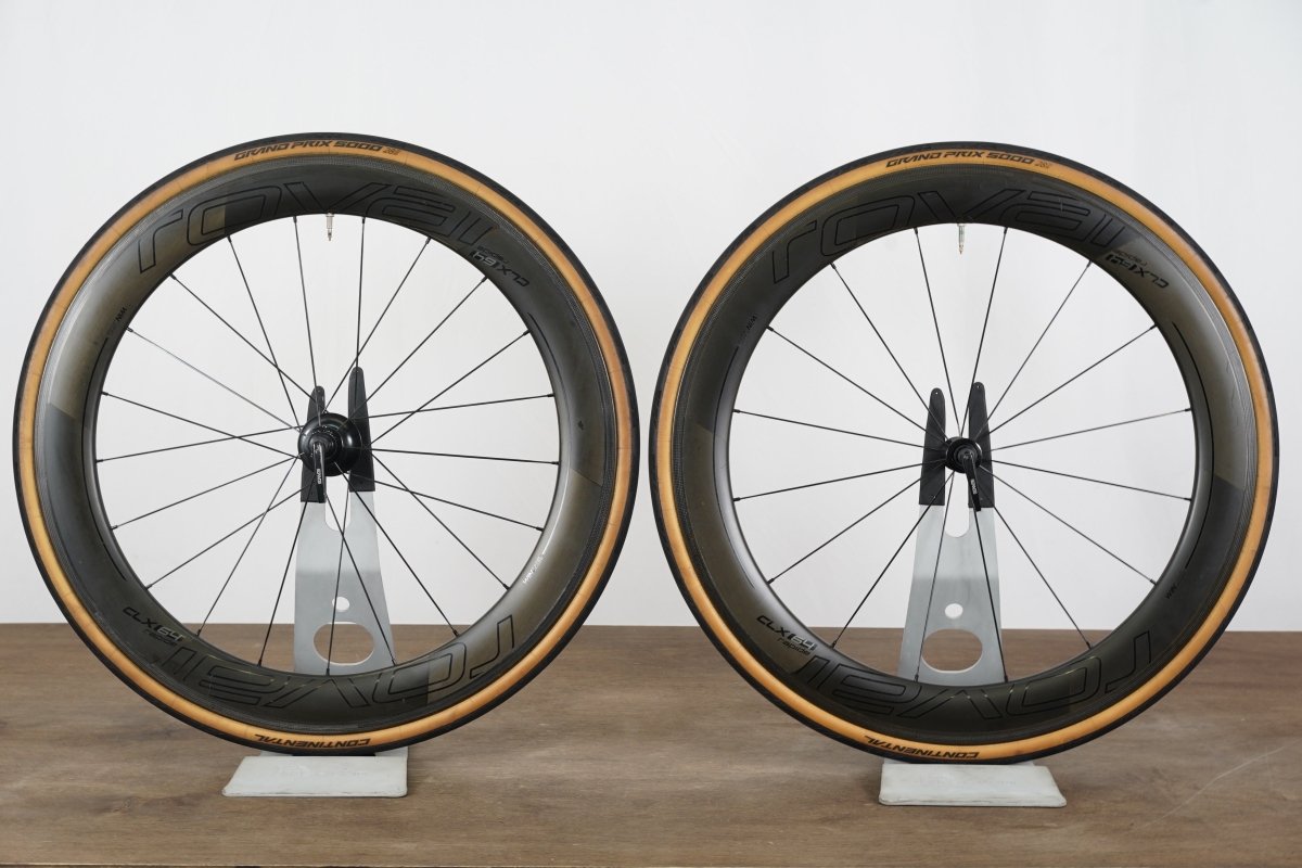 Roval CLX 64 Carbon Tubeless Clincher Rim Brake Wheelset SRAM XDR 12 Speed