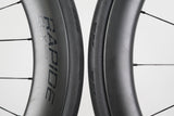 Roval Rapide CLX II Carbon Tubeless Clincher Disc Brake Wheelset XDR 12 Speed