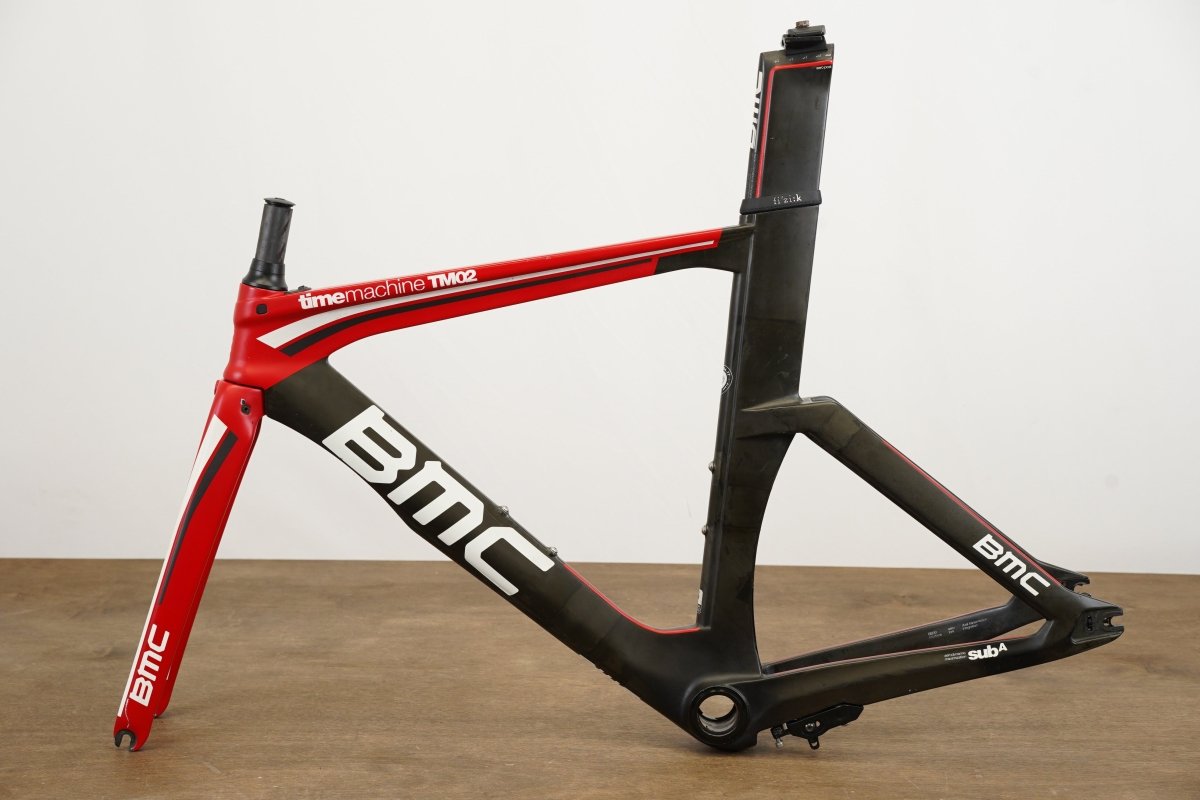 S BMC TimeMachine TM02 Carbon Rim Brake TT Triathlon Frameset TM 02