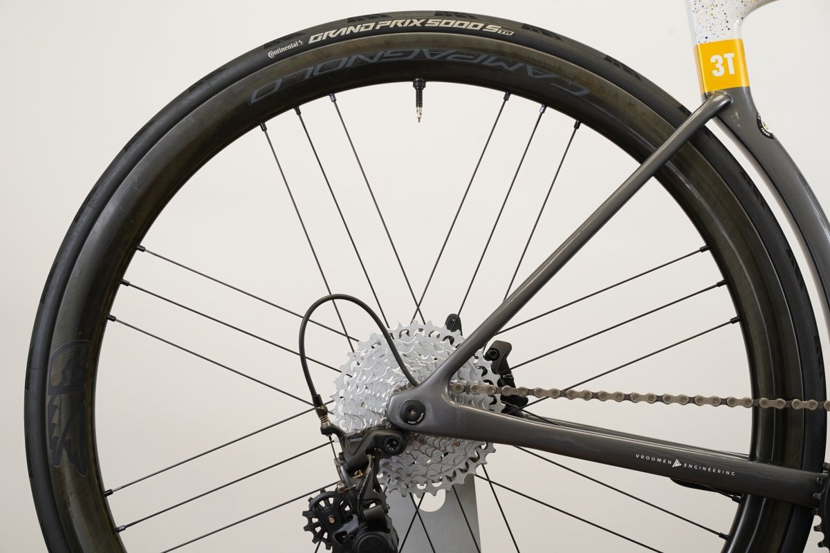 S (Small) 3T Strada Campagnolo Ekar Shamal C21 Carbon Disc Road Bike