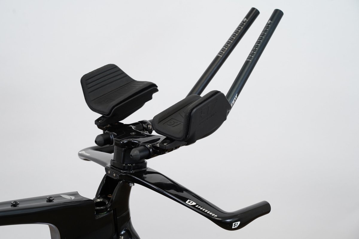 S (Small) Factor Slick Carbon Rim Brake Road Frameset + Cockpit