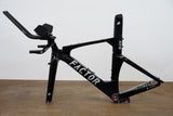 S (Small) Factor Slick Carbon Rim Brake Road Frameset + Cockpit