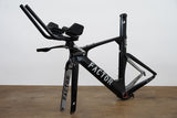 S (Small) Factor Slick Carbon Rim Brake Road Frameset + Cockpit