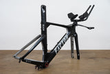 S (Small) Factor Slick Carbon Rim Brake Road Frameset + Cockpit