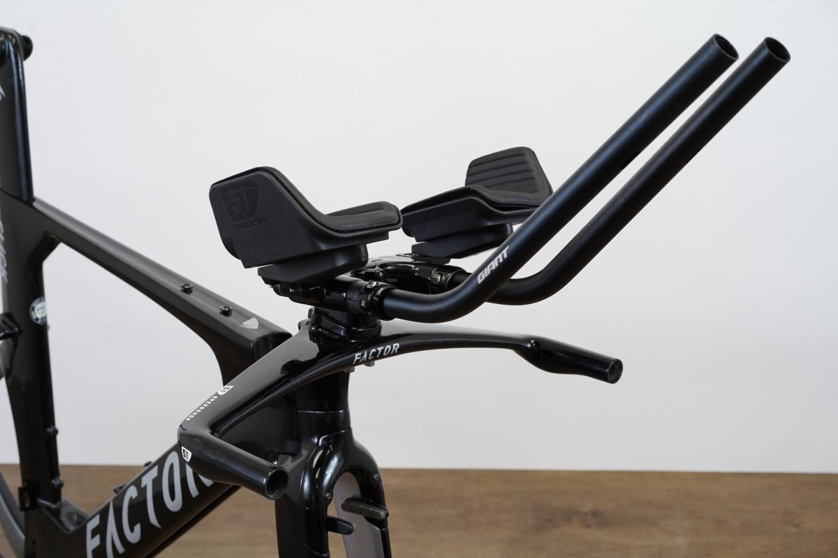 S (Small) Factor Slick Carbon Rim Brake Road Frameset + Cockpit