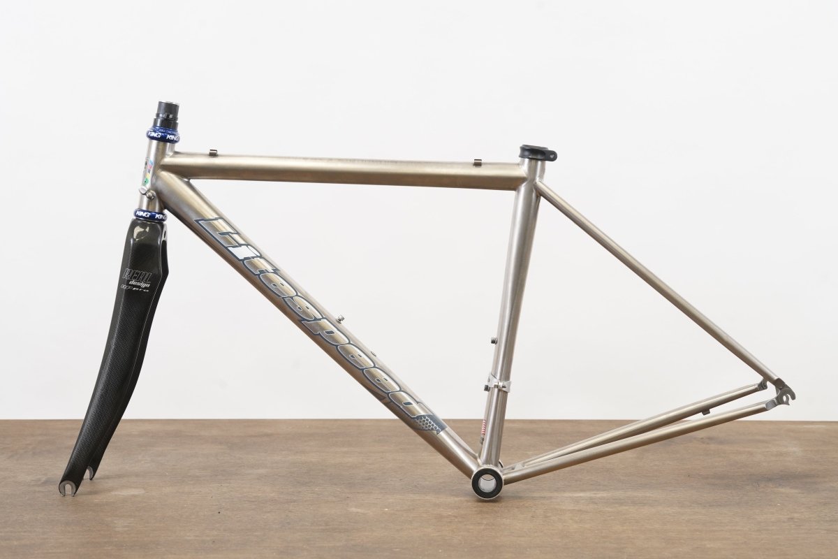 S (Small) Litespeed Titanium Rim Brake Road Frameset