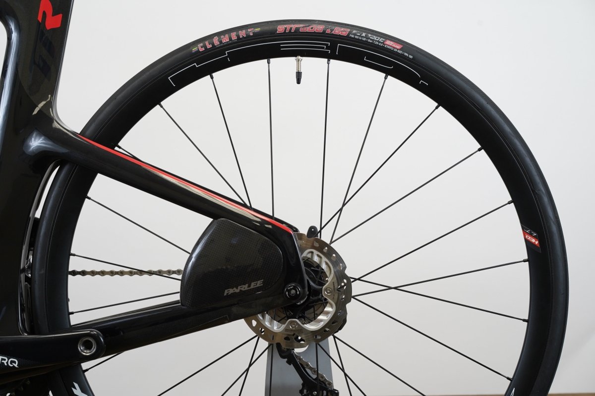 S (Small) Parlee TTiR Ultegra Di2 Quarq HED Ardennes LT Carbon Disc TT Triathlon Bike