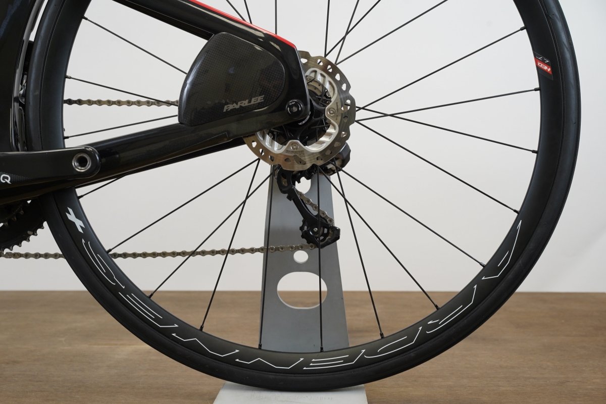 S (Small) Parlee TTiR Ultegra Di2 Quarq HED Ardennes LT Carbon Disc TT Triathlon Bike