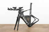 S (Small) Specialized S-WORKS SHIV Carbon Rim Brake TT Triathlon Frameset + Cockpit
