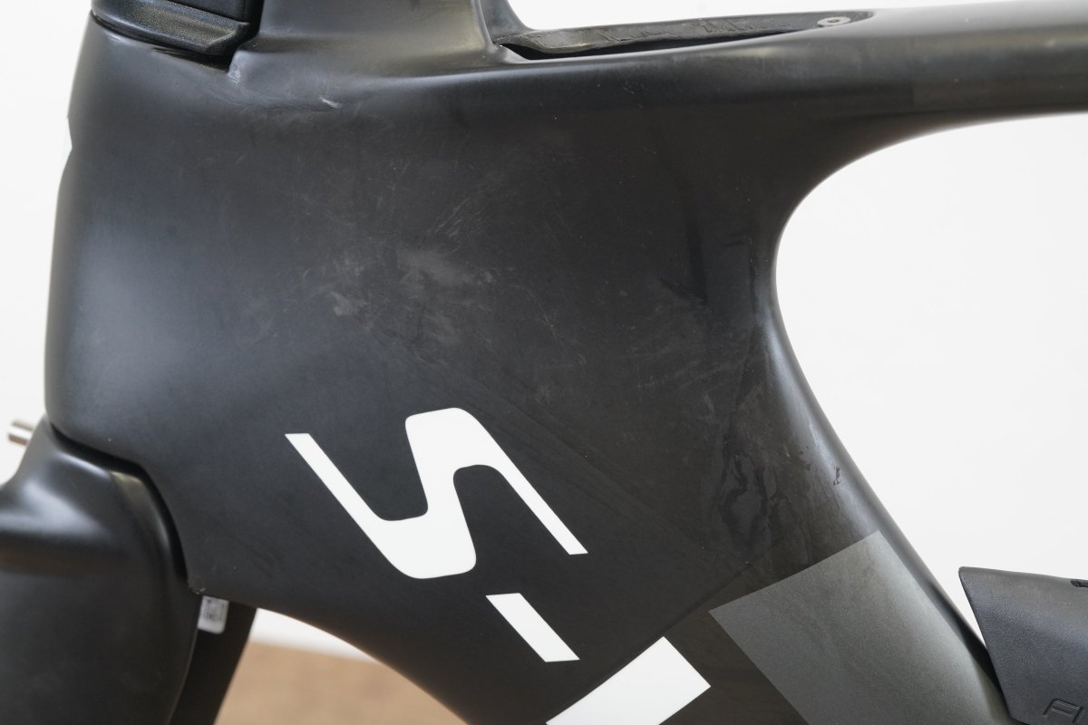 S (Small) Specialized S-WORKS SHIV Carbon Rim Brake TT Triathlon Frameset + Cockpit