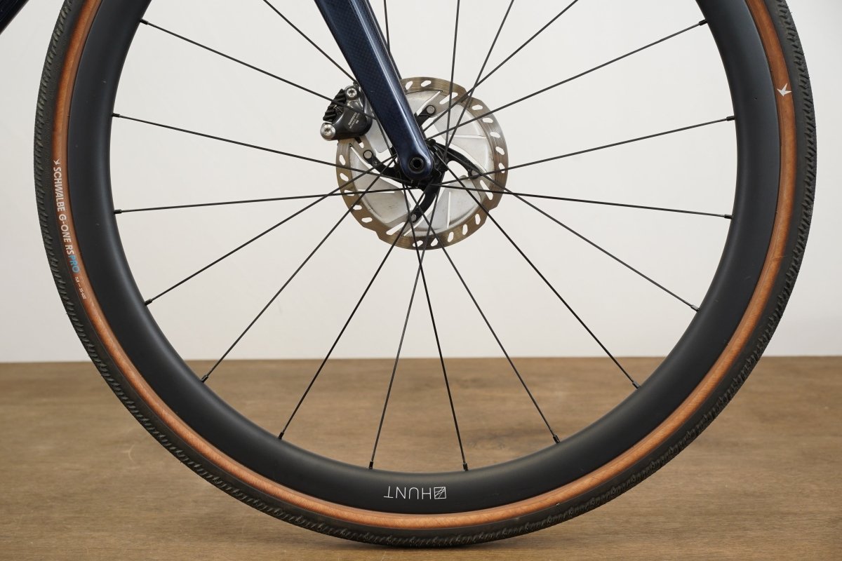S (Small) Time Alpe d’Huez X 45 Shimano GRX 2x11 Di2 4iiii Power Meter Hunt Gravel Bike