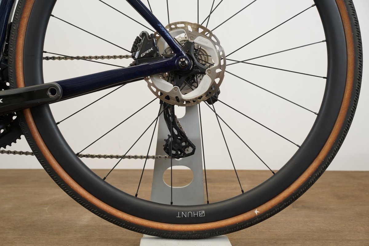 S (Small) Time Alpe d’Huez X 45 Shimano GRX 2x11 Di2 4iiii Power Meter Hunt Gravel Bike