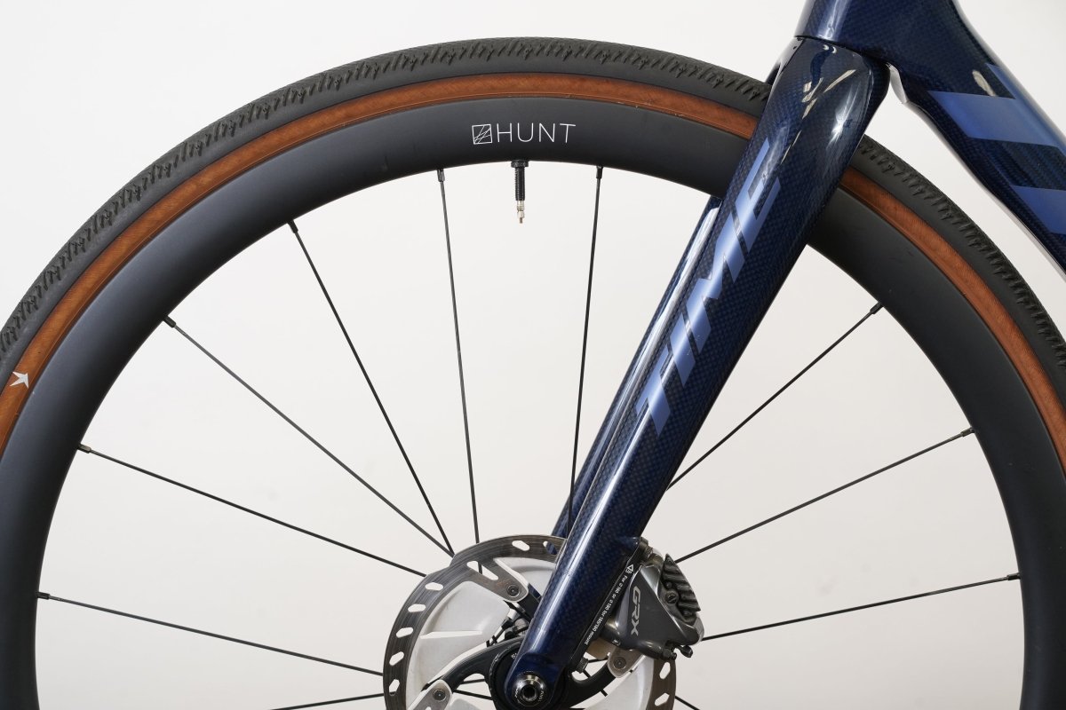 S (Small) Time Alpe d’Huez X Shimano GRX 2x11 Di2 4iiii Power Meter Hunt Gravel Bike