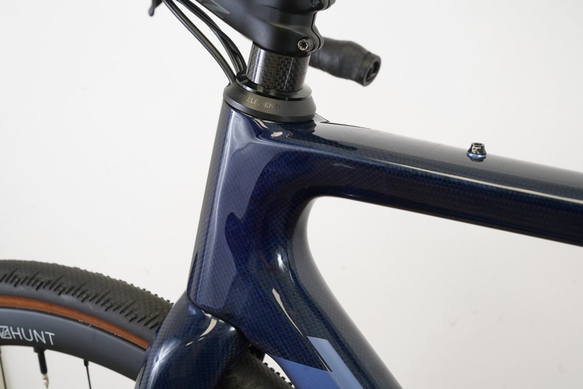 S (Small) Time Alpe d’Huez X Shimano GRX 2x11 Di2 4iiii Power Meter Hunt Gravel Bike