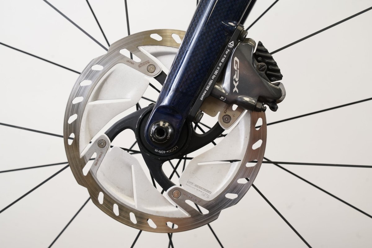S (Small) Time Alpe d’Huez X Shimano GRX 2x11 Di2 4iiii Power Meter Hunt Gravel Bike