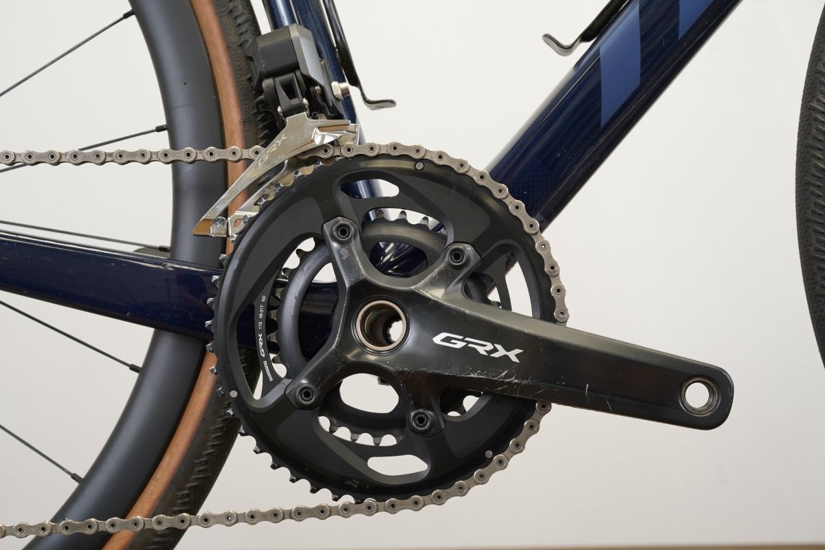S (Small) Time Alpe d’Huez X 45 Shimano GRX 2x11 Di2 4iiii Power Meter Hunt Gravel Bike