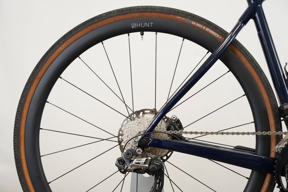 S (Small) Time Alpe d’Huez X 45 Shimano GRX 2x11 Di2 4iiii Power Meter Hunt Gravel Bike