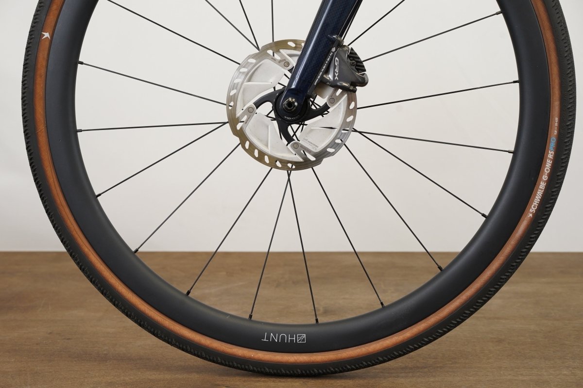 S (Small) Time Alpe d’Huez X 45 Shimano GRX 2x11 Di2 4iiii Power Meter Hunt Gravel Bike