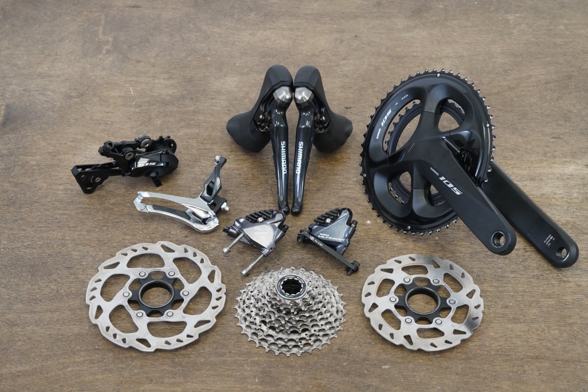 Shimano 105 R7000 GS 11 Speed Mechanical Hydraulic Disc Brake Groupset 7000