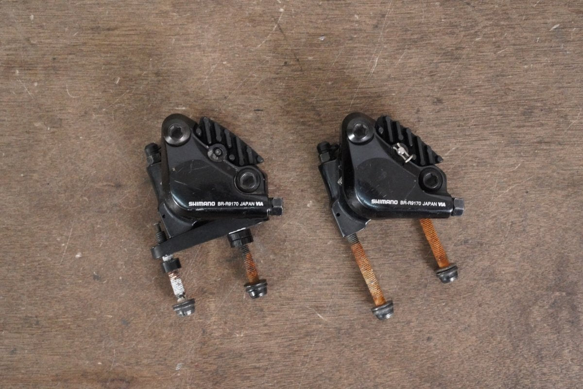 送料込み SHIMANO DURA-ACE BR-R9170 前後セット 超美品 シマノ SHIMANO デュラエース DURA-ACE BR-R9170 油圧DISC 油圧DISC