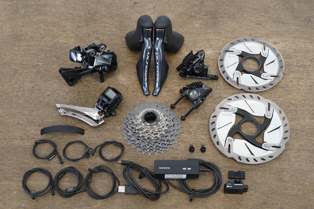 Shimano Dura-Ace R9170/R8070 Di2 11 Speed Electronic Hydraulic Disc Groupset 9170