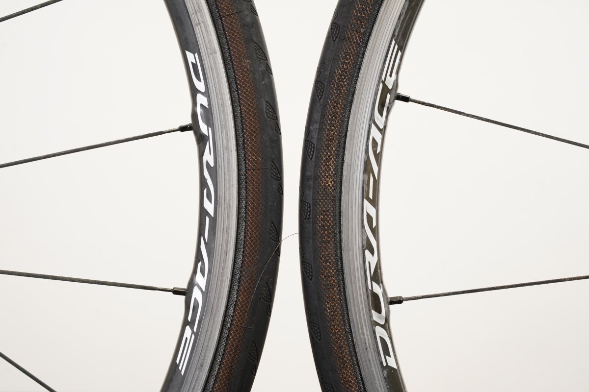 Shimano Dura-Ace WH-9000 C24 Carbon Clincher Rim Brake Wheelset 11