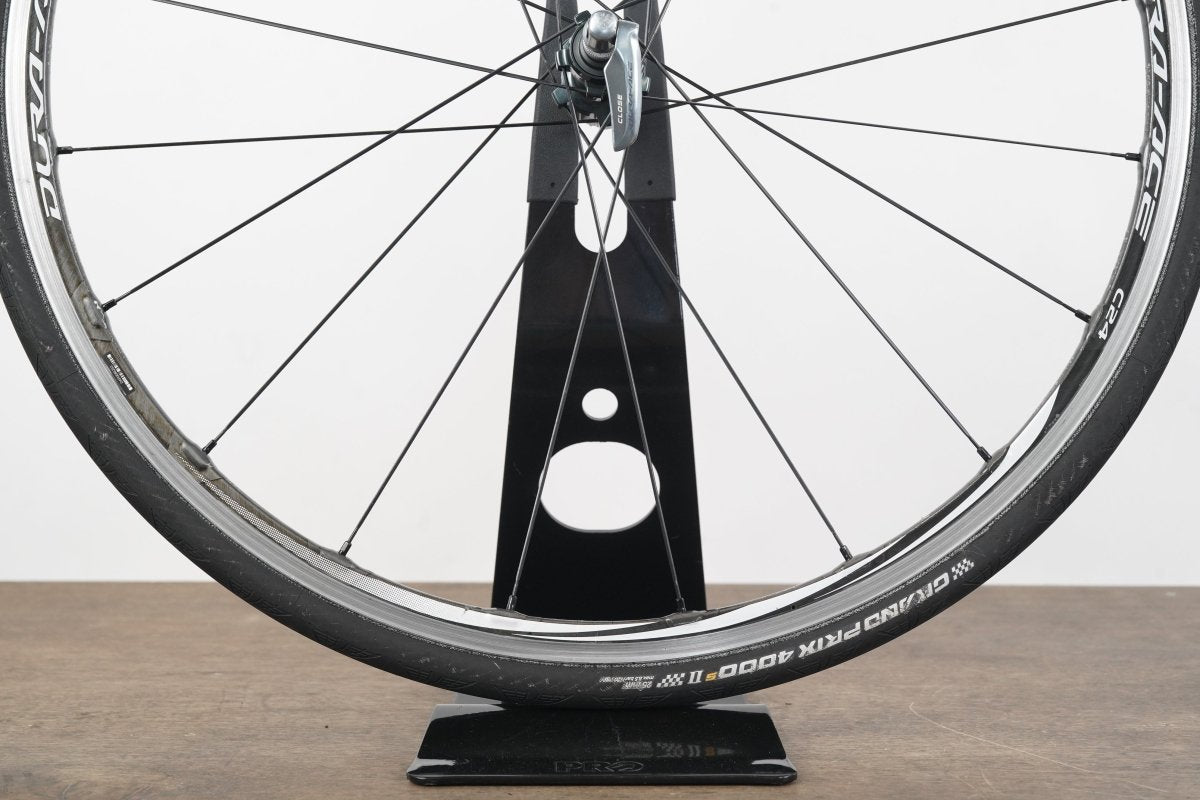 Shimano Dura-Ace WH-9000 C24 Carbon Clincher Rim Brake Wheelset 11 Speed