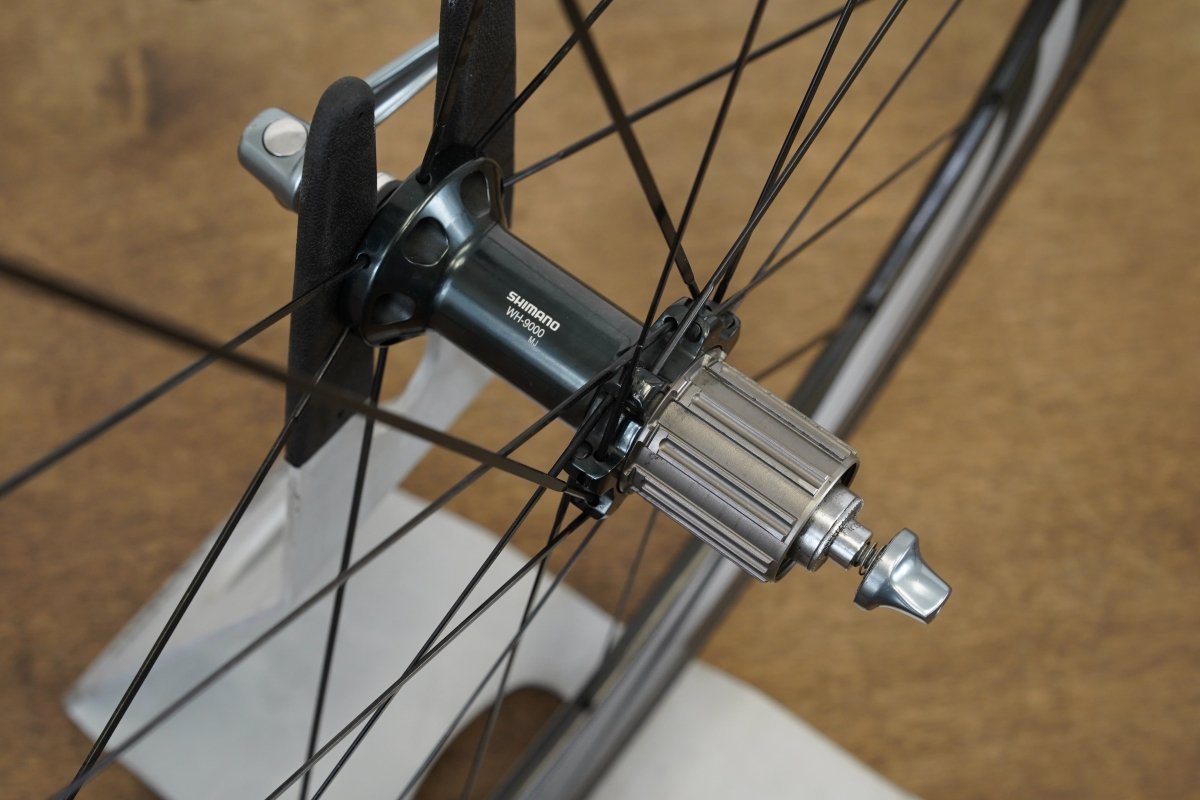 Shimano Dura-Ace WH-9000 C35 Carbon Tubular Rim Brake Wheelset 11