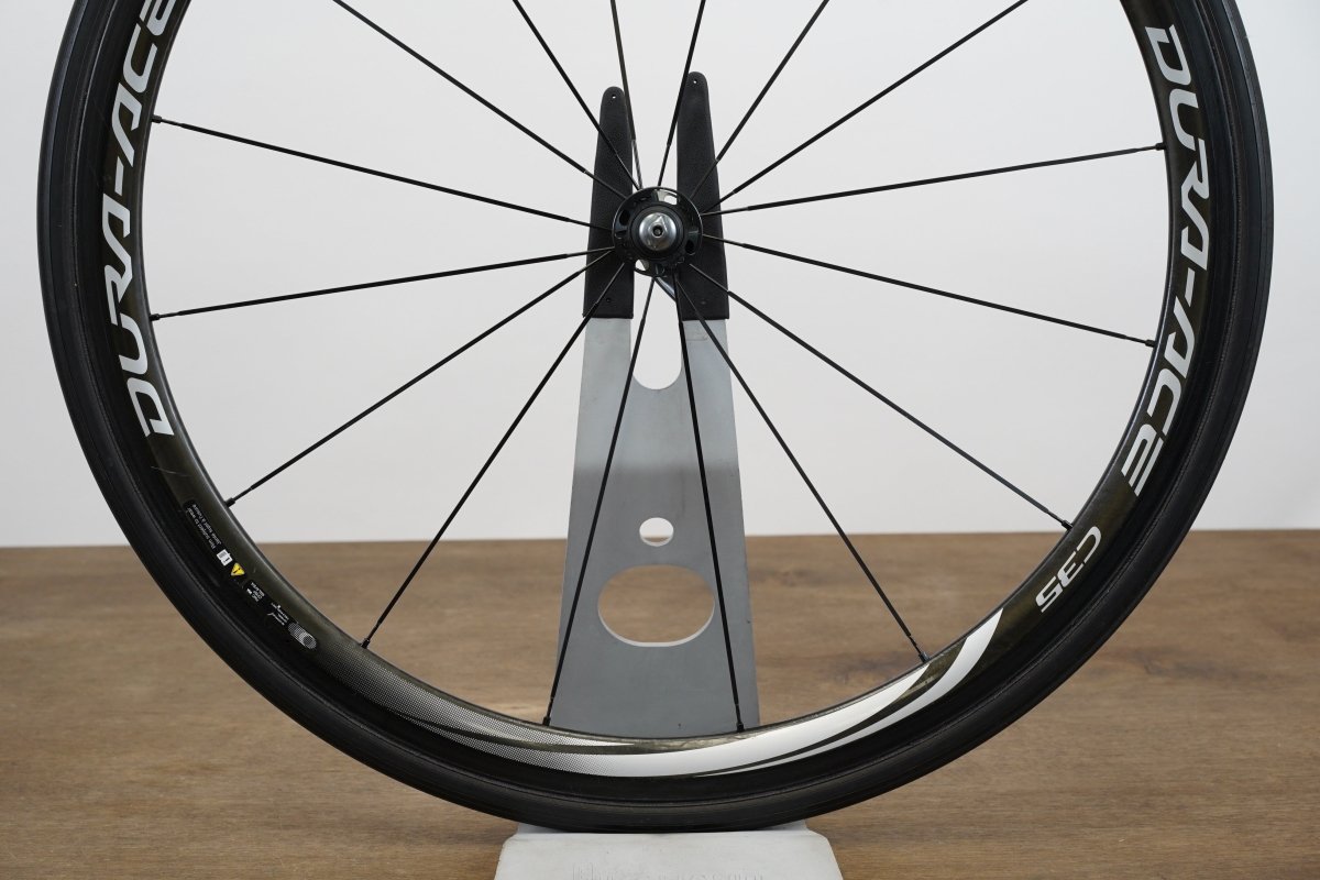パーツ SHIMANO WH-9000-C35 TU DURA-ACE Shimano Dura-Ace WH-9000 C35 Carbon Tubular Rim Brake Wheelset 11