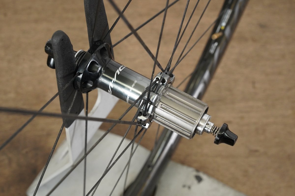 Shimano Dura-Ace WH-R9100 C35 Carbon Tubular Rim Brake Wheelset 11